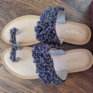 Torgeis Flat Toe Ring Sandal